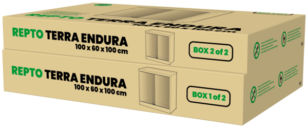 REPTO TERRA ENDURA (115x60x60cm) - Bausatz – Bild 2