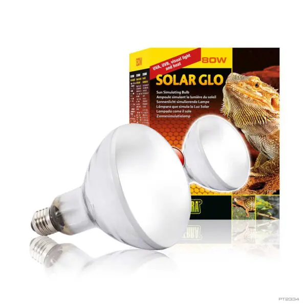 Exo Terra Solar Glo Wide Beam 80W / Sonnenlicht Simulierende Lampe