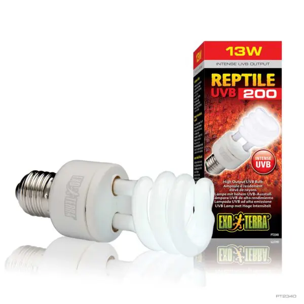Exo Terra Reptile UVB200 13W Lampe Mit Hohem Uvb-ausstoss
