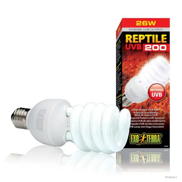 Exo Terra Reptile UVB200 25W / Lampe Mit Hohem Uvb-Ausstoss